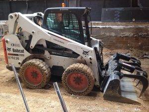 Bobcat Financing | skid steer on a construction site
