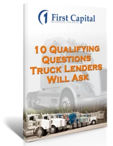 10 Qualifying Questions Truck Lenders Will Ask 1